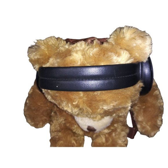 Iflops Share The Tunes Bear Stuffed Plush Plug and Play Headphone Speakers Bear - Picture 6 of 11